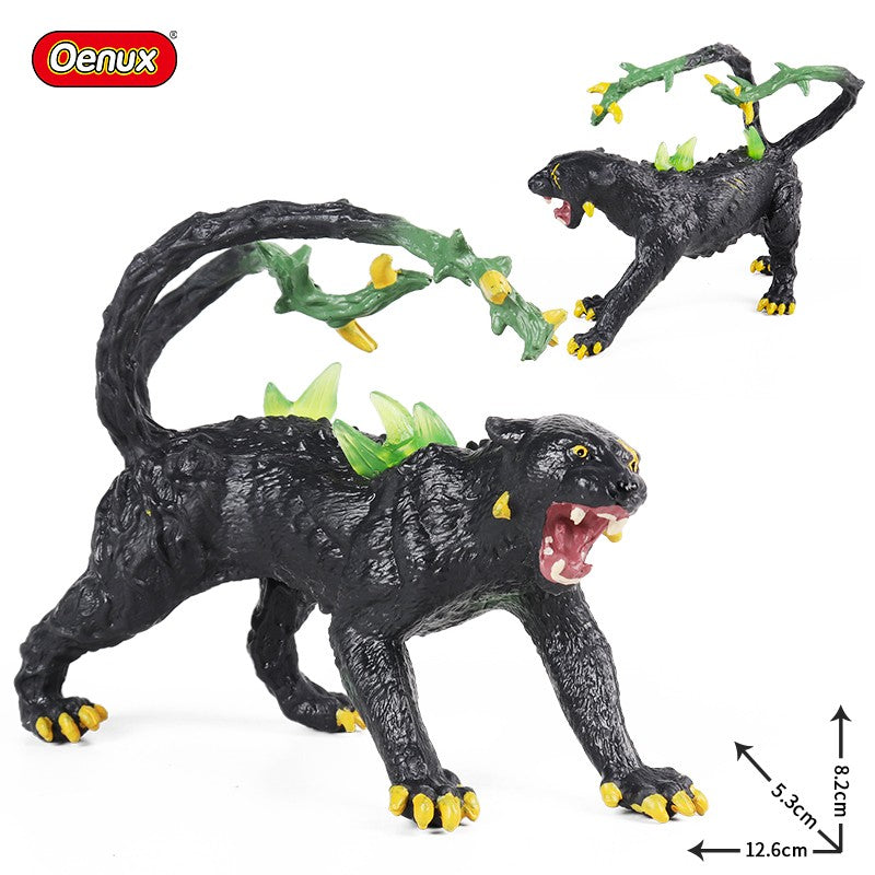 Oenux Simulação Dinossauro Dragão Tartarugas Touro de Fogo Orangotango Golem de Magma Modelo Animal Figuras de Ação Coleção de PVC Brinquedo Infantil Presente