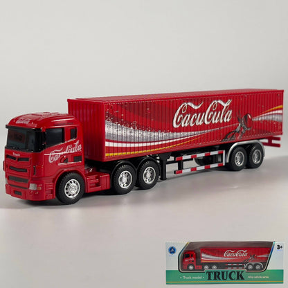 Caminhão Scania Contêiner 1:64 Caminhão Contêiner Americano Liga de Metal Diecast Modelo de Carro Veículos em Miniatura Colecionáveis Hobby Presente