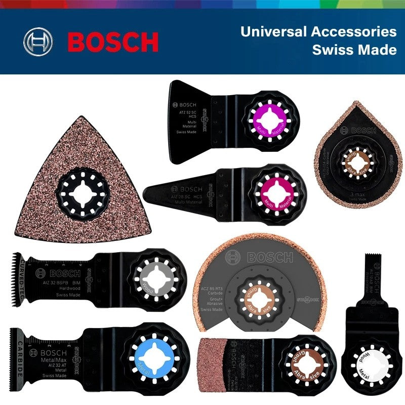 Acessórios para Máquina de Corte Multifuncional Bosch STARLOCK Acessórios Gerais para Marcenaria, Ranhura e Perfuração Série Bosch GOP