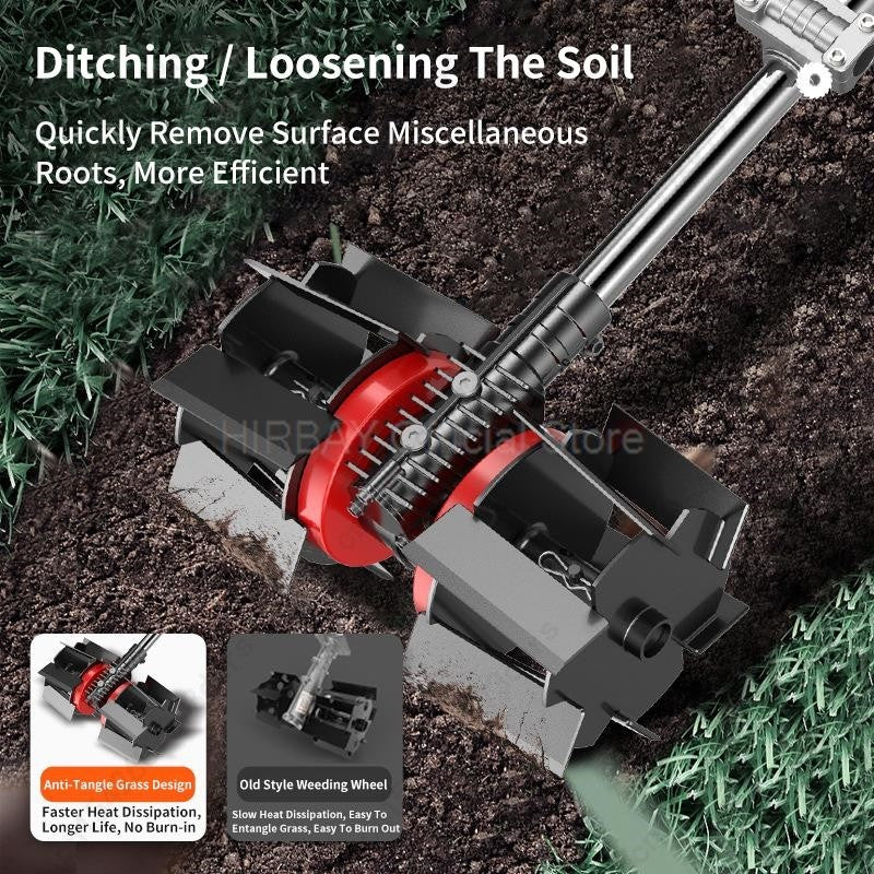 GX35/139F Engine Lawn Mower Four Stroke Backpack Gagoline Weeder Grass Cutter Eradicator garden Tools Hand Gardening Accesorries