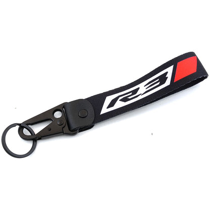 Para YAMAHA YZF R6 R3 R1 R7 YZFR6 YZFR3 YZFR1 YZFR7 Acessórios de Motocicleta CNC Capa da Chave Chaveiro YZF-R