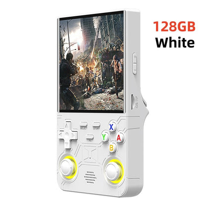 R36 Ultra Handheld WIFI Game Player 4 Inch IPS Screen Open Source Retro Video Player 64G/128G Memory Games