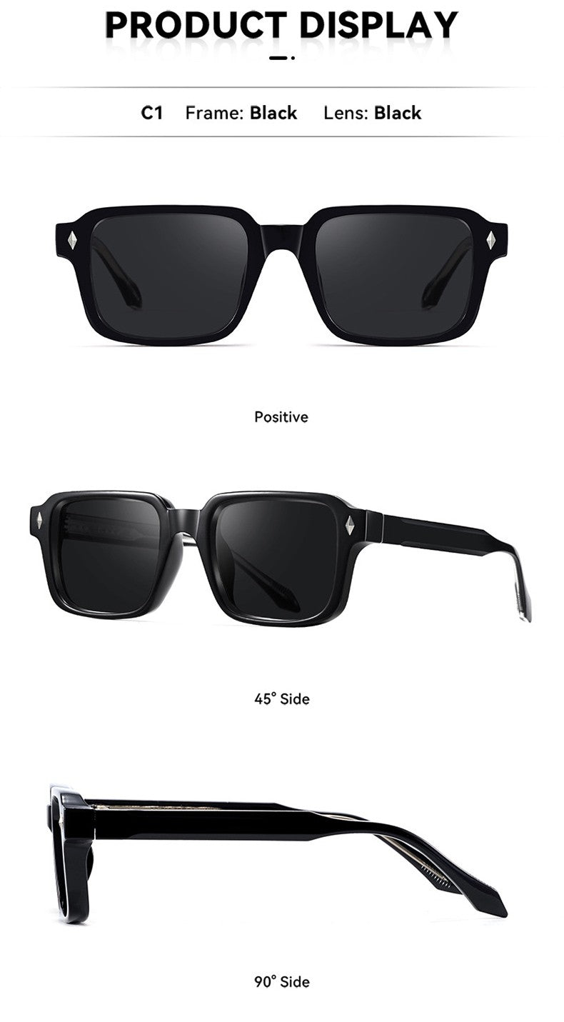 O-Q CLUB Retrô Moda Feminina Óculos de Sol Masculino Quadrado UV400 Óculos de Sol Feminino Masculino Luneta Óculos de Sol Luxuosos Lentes Femininas