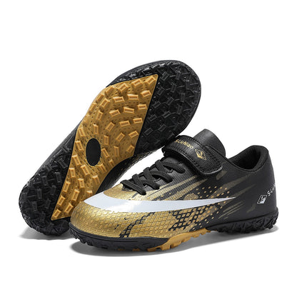 Kids Firm Ground Soccer Cleats, Boys & Girls Athletic Outdoor TF Football Shoes, Children's Lightweight Football training shoes