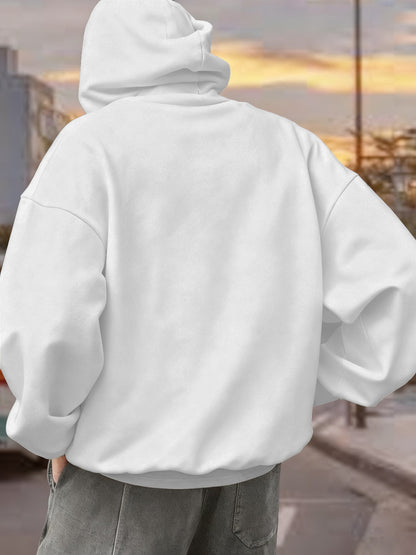 I Like The Word Pop Pop Printed Mens Hoodie Oversize All-Match Hoody Autumn Fleece Tops Casual Clothing Pocket Soft Streetwear
