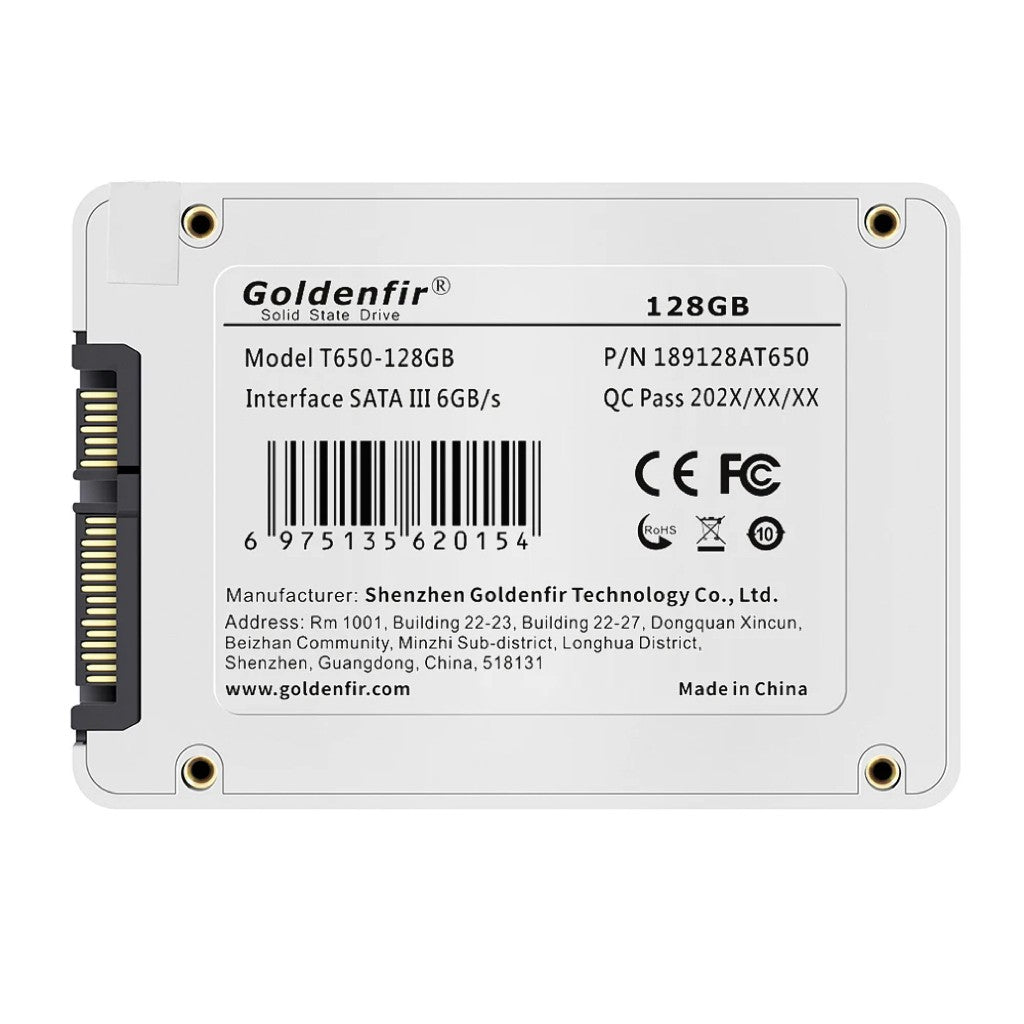 Unidade de disco rígido Goldenfir 128 GB 256 GB 360 GB 480 GB 180 GB 2,5 ssd 2 TB 1 TB disco ssd para laptop desktop 240 GB 120 GB