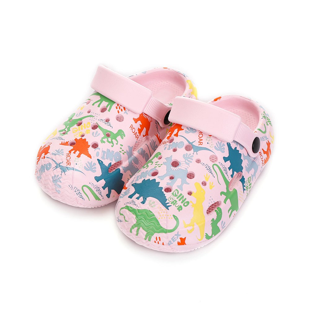 Boy Girls Sandals Cartoon Printed Shoe Toddler Shoes Soft Sole Slippers Kids Breathbale Summer Beach Shoe Toddler Shoes