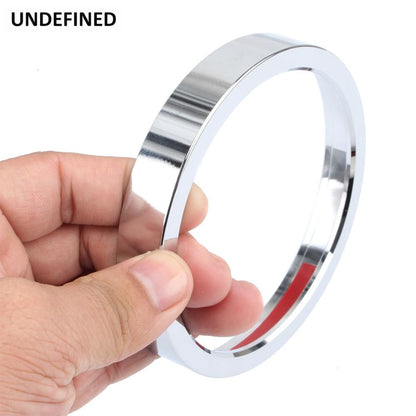 Motorcycle Speedometer Trim Bezel Trim Ring Aluminum For Harley Sportster 883 1200 Dyna Street Bob Low Rider Black/Chrome