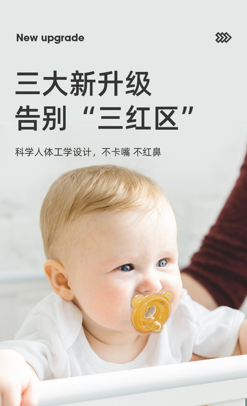 Baby pacifier/Sleep aid for babies over 3 months old/Anti bloating silicone