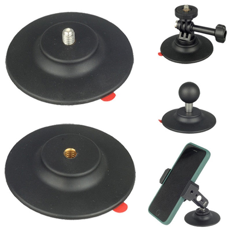 1/4 Inch Screw Mount or 1/4" Internal Screw Adapter Car Dashboard Round Plate Adhesive Tape for Gopro GPS Camera Smartphones