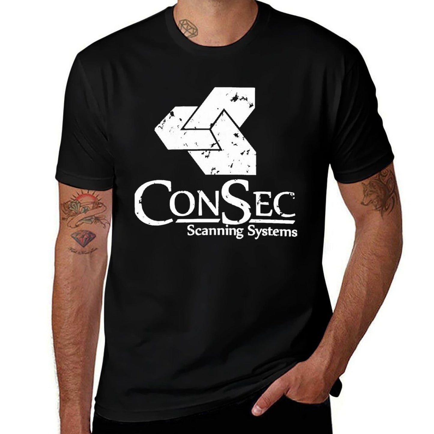 Scanners - Consec Scanning Systems Classic T-Shirt t shirt man plain man t shirt cotton high quality man graphic t shirt T-Shirt