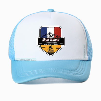 Col du Tourmalet Cycling Ive Done It Baseball Cap men mesh Breathable Snapback hats Outdoor Sports hats Bones