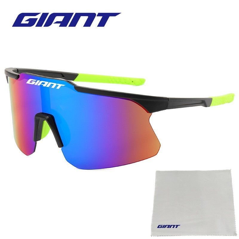 Óculos de sol esportivos gigantes masculinos e femininos para ciclismo ao ar livre, bicicleta, direção, viagem, podem ser combinados com um estojo de pano para óculos.