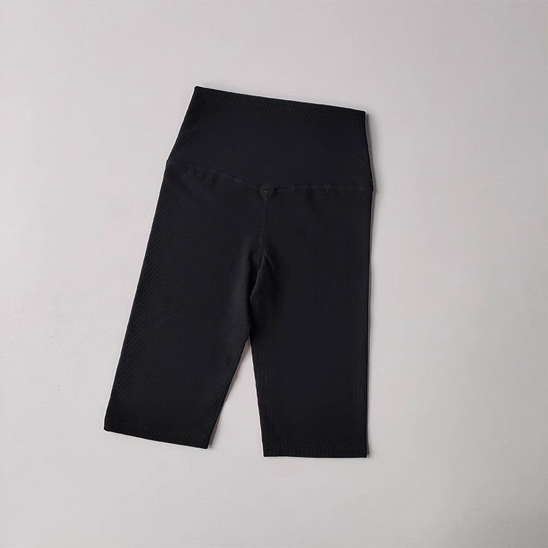 Women Shorts Sports For Women New Cycling Ribbed Jogging Fitness High Waist Push Up Gym Shorts Leggings  Yoga Shorts Short Pants