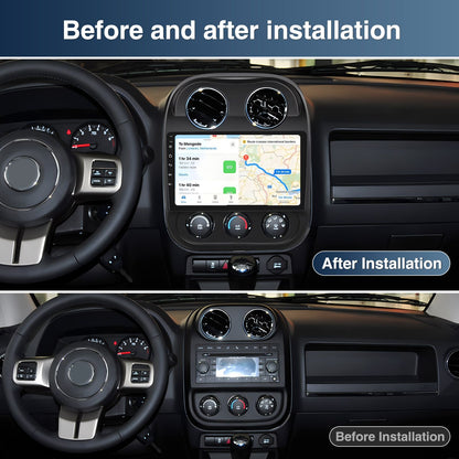 Central Multimídia Automotiva Android 13 de 10,1 polegadas com Tela Dupla 2 DIN, Bluetooth, GPS, Wifi, Reprodutor MP5, 1+16GB com CARPLAY Automático e CarPlay Sem Fio