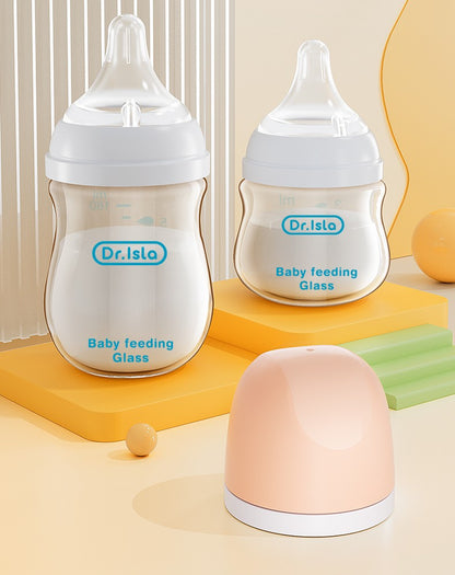 Newborn Glass Bottles 90/160ML Anti-Choke Baby Bottle Anti-flatulence Milk Feeding Bottles Infant BPA Free For 0-6Month