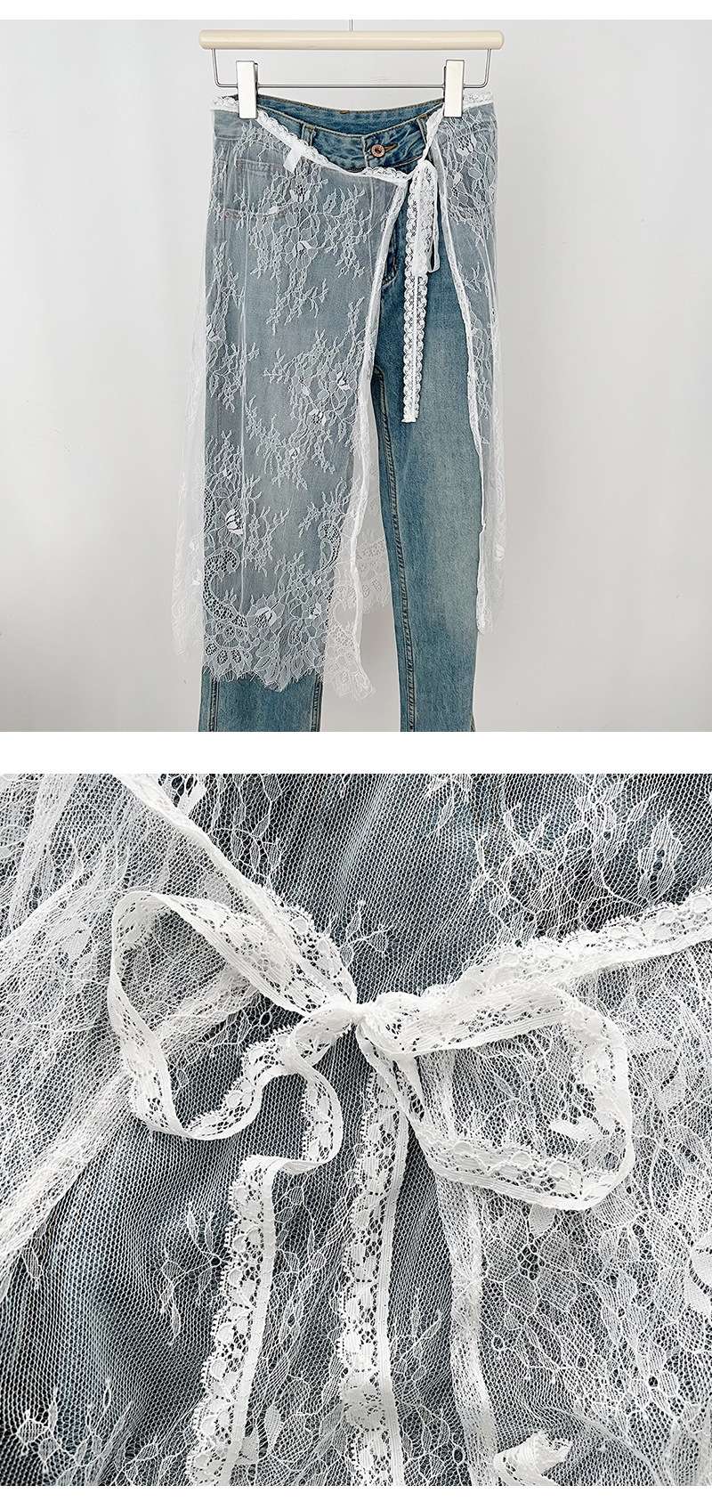 Midi Skirts Women Lace Drawstring Design Elegant Korean Style Spring Summer A-line High Waist Irregular Side Slit Fashion Street