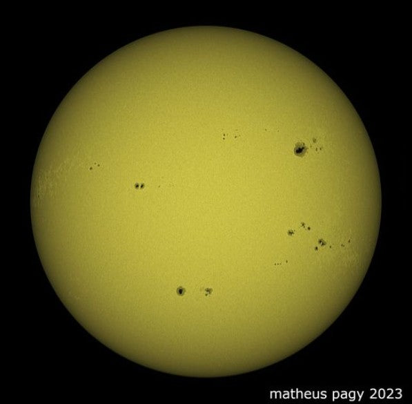 Telescópio Astronômico Refrator Svbony SV48P 90/102mm Abertura OTA com Focador de Duas Velocidades para Astrofotografia de Céu Profundo