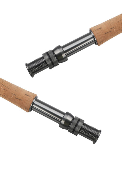 Vara de Pesca de Flycasting Multinó #5-6, 7-Seções/8-Seções Fibra de Carbono para Viagem