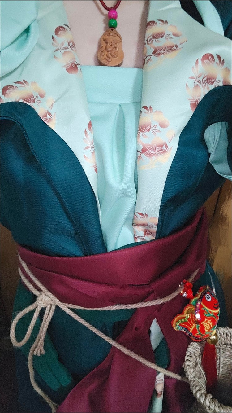Game Where Winds Meet Yingying Cosplay Costume Ancient Hermit Hero Yingying Hanfu Carnival Convention Event Female Swordsman Set