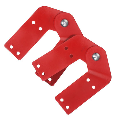 2pçs Dobradiças de Aço Galvanizado para Escada de Sótão com Cordão, Kit de Substituição, Peças de Escada Dobrável, Ferramentas de Engenharia, Construção