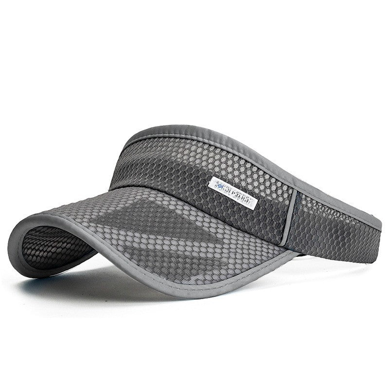 New Summer Sports Women Mesh Extended Brim Air Sun Hats Visor UV Protection Top Empty id Outdoor Men Golf Running Sunscreen Cap