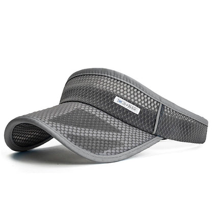 New Summer Sports Women Mesh Extended Brim Air Sun Hats Visor UV Protection Top Empty id Outdoor Men Golf Running Sunscreen Cap