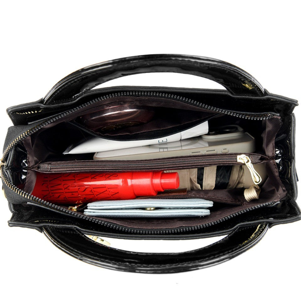 KAIDIFEINIROO Kangaroo Brand Alligator Pu Leather Shoulder Crossbody Bag Clutch Hand Bags for Mother Small Women Handbags New