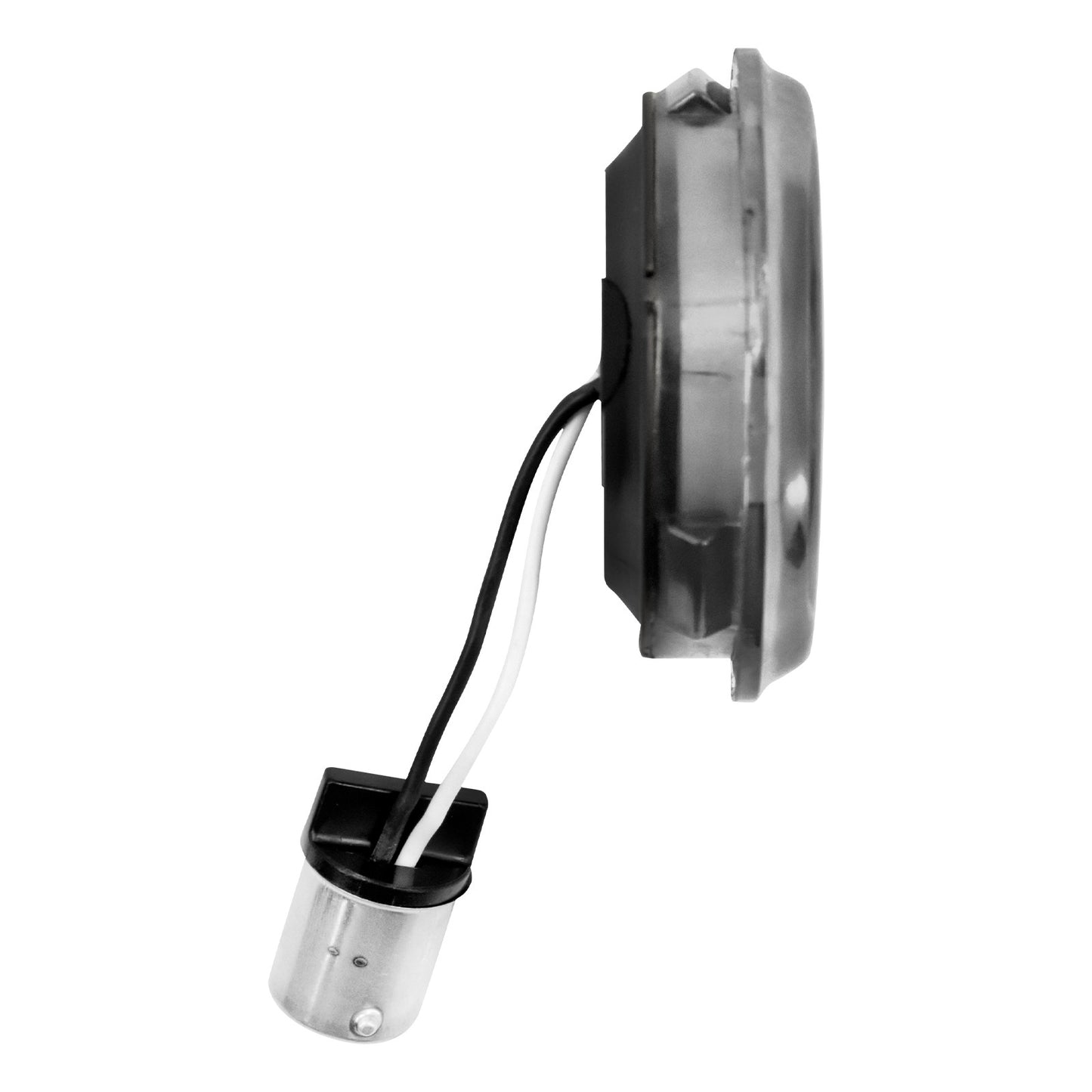 Pisca de Moto LED 1156 Estilo Bala LED Cinza para Harley Touring Sportster XL 2002-2021 Softail Dyna 02-17 FLSTSB FLTRU