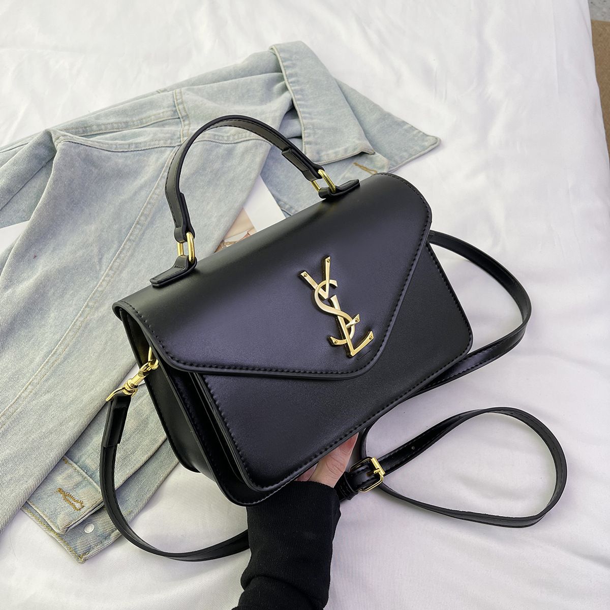 2025 New Retro Small Square Bag Leisure Bag Single Shoulder Crossbody Bag Versatile Commuter Postman Bag