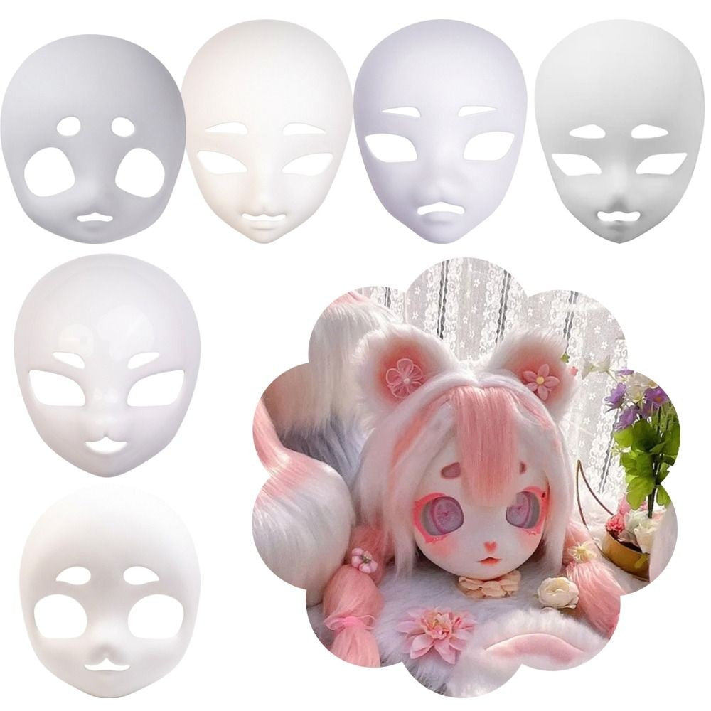 New 3D Cosplay Kigurumi Base Beast Skull Mask DIY Plastic Fursuit Head Base Animal Fursuit Mask Anime Party