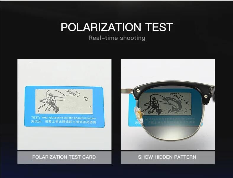 Fashion Famous Brand Sunglasses Polarized UV400 Protection Anti-glare Eyewear For Men Women Driving Leisure Glasses