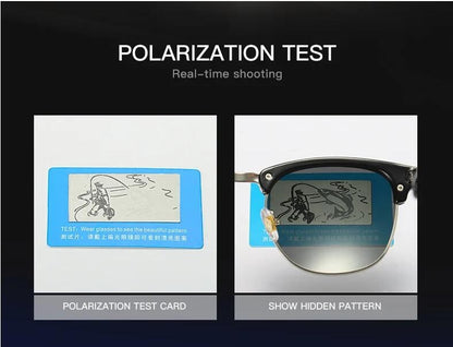 Fashion Famous Brand Sunglasses Polarized UV400 Protection Anti-glare Eyewear For Men Women Driving Leisure Glasses