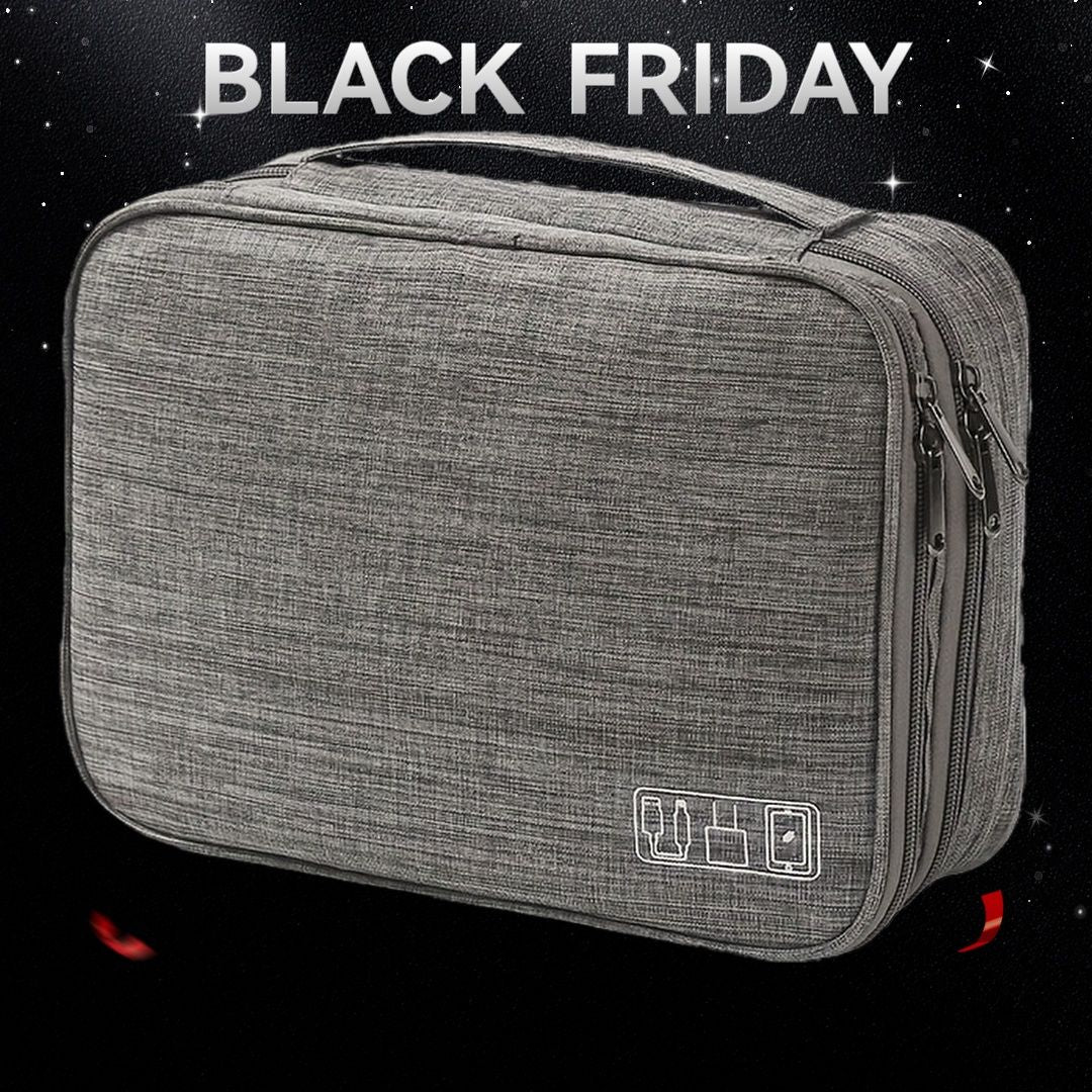 Single-layer / Three-layer Electronic Storage Pouch, Travel Cable Organizer Pouch, Portable Electronic Accessories Bag, Portable