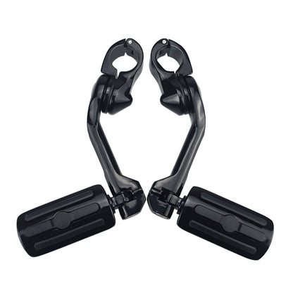 Kit de Suportes de Pedaleiras para Protetor de Motor de Motocicletas 1-1/4" Descanso de Pé para Harley Honda Davidson Road King Sportster Fat Boy Electra Glide