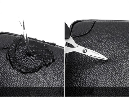 Famous Brand Small Men's Bag Genuine Leather Men Shoulder Bag Messenger Bag Fashion Business Man Crossbody Bag Cowhide Briefcase