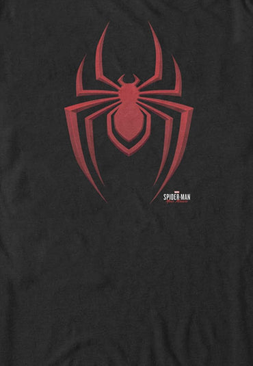 Marvel Men's Miles Morales Icon T-Shirt Pure Cotton Spider-Man T-shirt Versatile Fashionable Comfortable with Printed Patterns