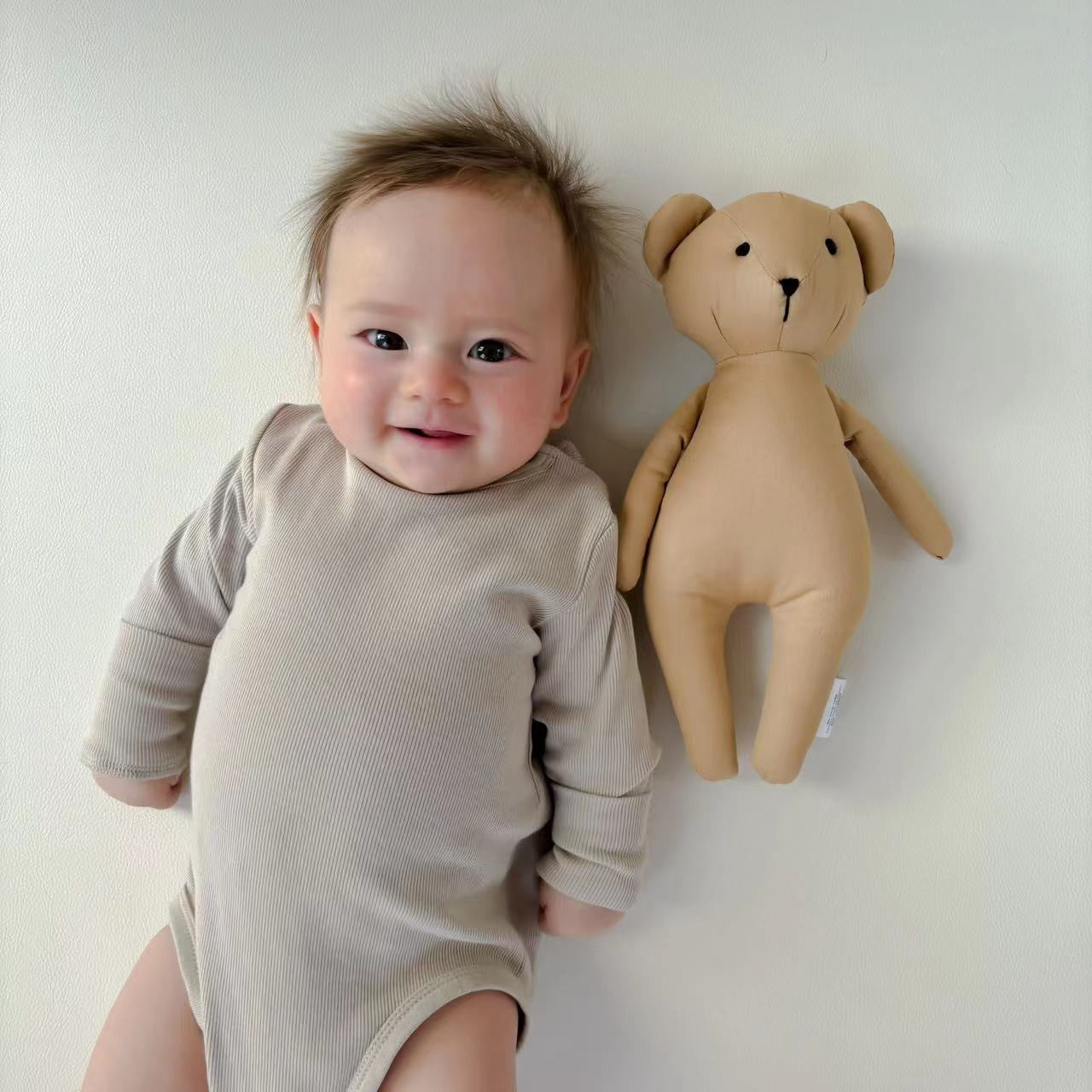 2025 Baby Plush Toy Comforts Sleeping Cute Rabbit, Bear, Mouse Baby Girl Doll, Cloth Doll Doll