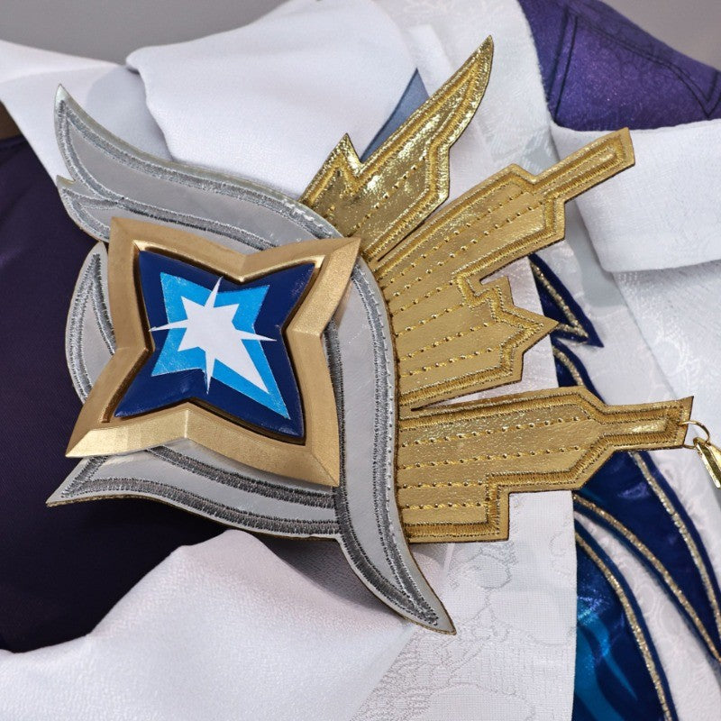 Star Rail Sunday Harmony New Skin Cosplay Costume Sunday Wig Hair Cosplay for Men Role Play Party Outfits