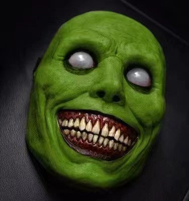 Christmas Zombie Mask - Scary Clown & Demon Dual Face Design, Lightweight Breathable for Cosplay