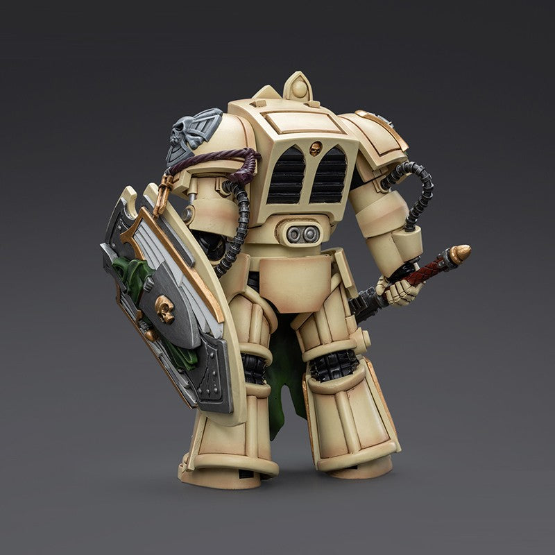 JOYTOY Warhammer 40K Dark Angels Deathwing Knight com Maça da Absolvição 1 Boneco de Ação 1:18, Presente de Modelo para Coleção