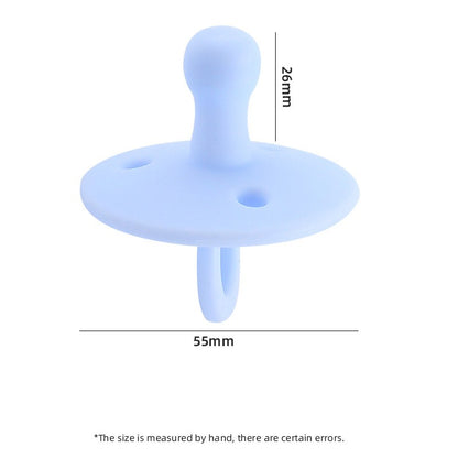 Baby Silicone Pacifier Soft BPA Free Soother Infant Dummy Nipple Newborn Baby Teether Toy Teething Nursing Pacifier Chain Pendan