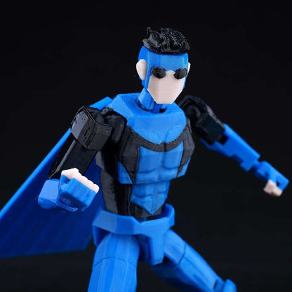 Boneco de Ação Multiarticulado 3D Impresso Dummy13 Homem-Aranha 9L3D Colecionável Marvel com Braços Articulados Boneco para Animação Stop Motion