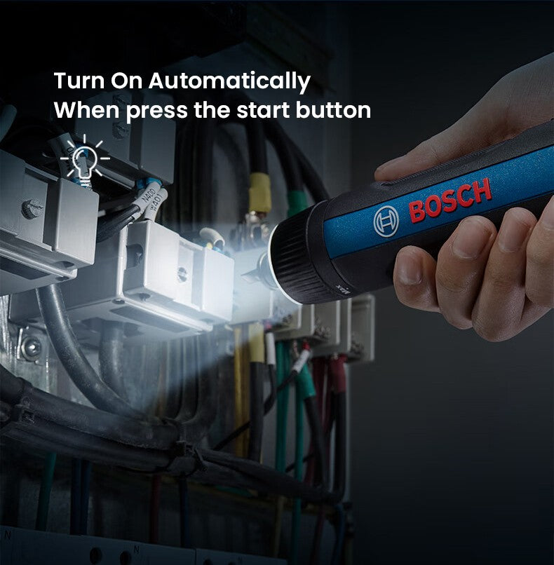 Bosch Parafusadeira Elétrica GO2 GO3 USB Recarregável Multifuncional Furadeira Manual Sem Fio Ferramentas Elétricas Manutenção Doméstica Reparo