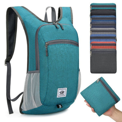 Mochila Dobrável para Acampamento Caminhada Ultraleve Dobrável Bolsa de Viagem Dia a Dia Mochila Esportiva para Montanhismo ao Ar Livre para Homens Mulheres