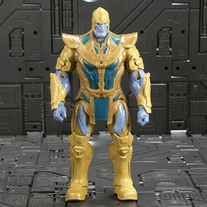 17 Cm Brinquedos Infantis Marvel Anime Figuras Homem-Aranha Hulk Action Figure Homem De Ferro Desenho Animado Brinquedo Infantil Presente De Natal Boneca Brilhante Hobbies