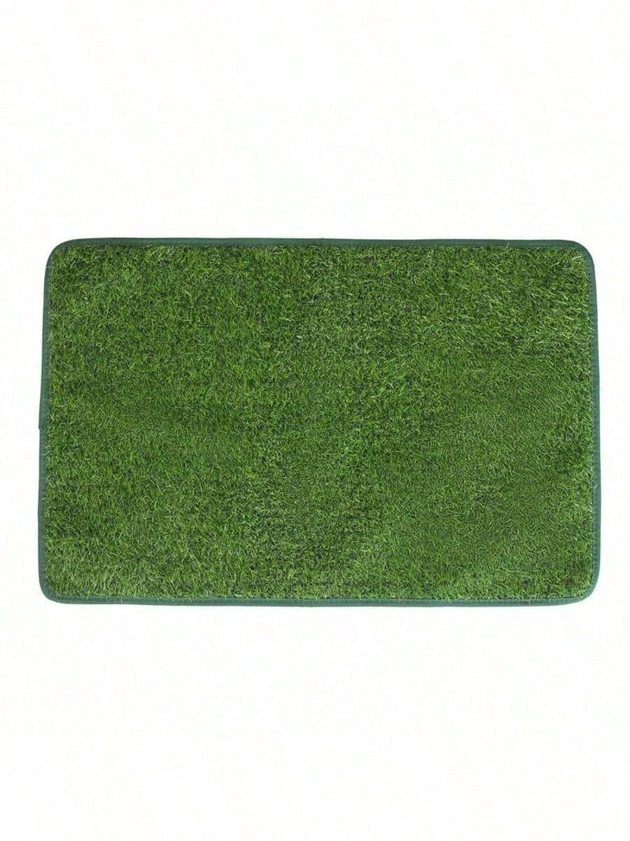 Tapete de Grama Sintética Higiênico para Cães: Antiderrapante, Resistente a Odores, Fácil de Limpar para Treinamento Interno/Externo