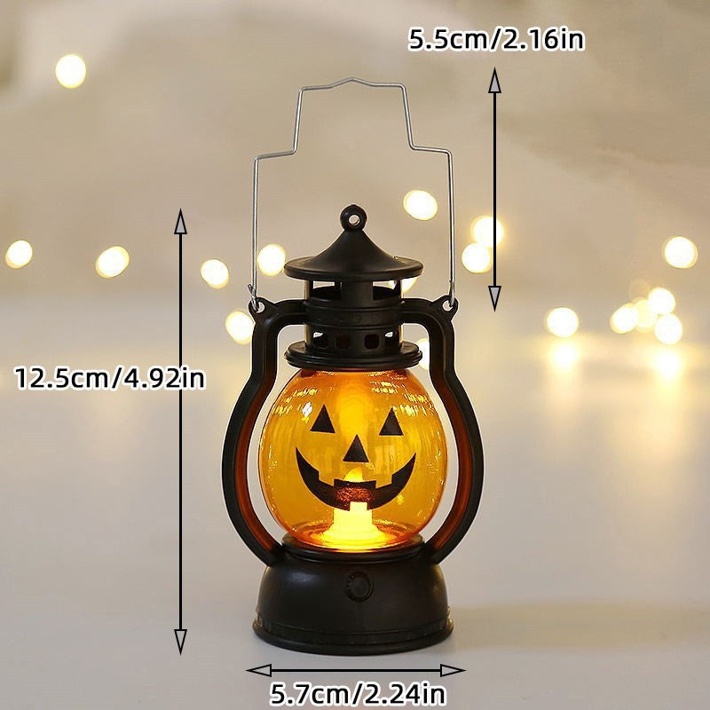 Halloween LED Pumpkin Lamp Ornaments Horror Atmosphere Kids Toy 2026 Halloween Party Home Decor Decoration Supplies