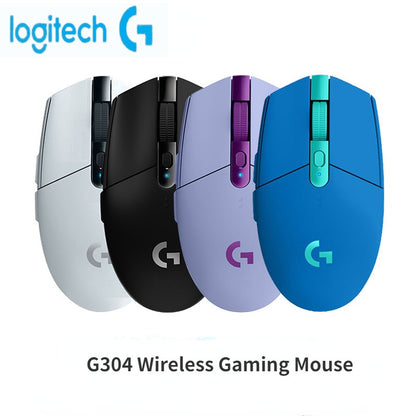 Mouse Gamer Sem Fio Logitech G304 LIGHTSPEED 12000 DPI Mouse Sem Fio Acessórios para Notebook Sem Versão de Driver