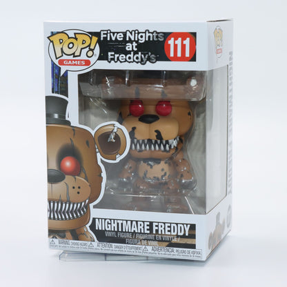 Funko POP Original Five Nights at Freddy's Nightmare Freddy Boneco Colecionável Enfeite de Mesa Presente para Meninos Meninas Crianças